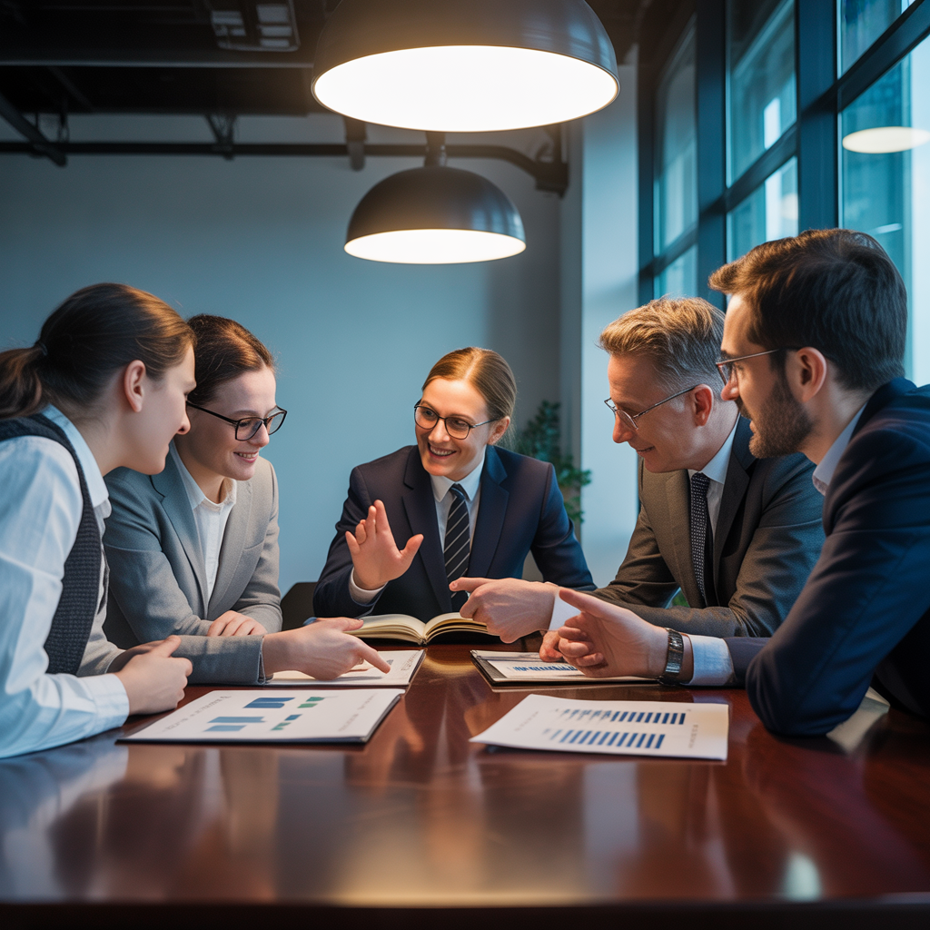 Atelier d'investissement interactif avec participants